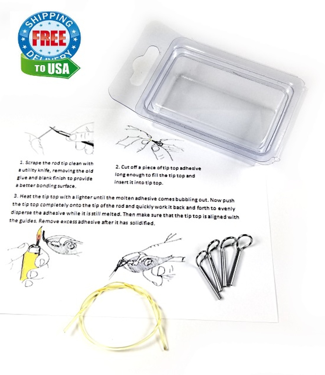 Repairing a Broken Tip Top While Traveling Custom Fly Rod Crafters BLOG